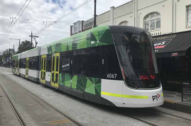 Yarra Trams Bombardier E2 6067